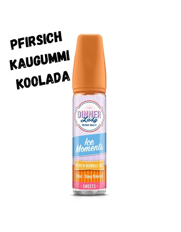 Peach Bubble Ice Aroma 20ml Dinner Lady