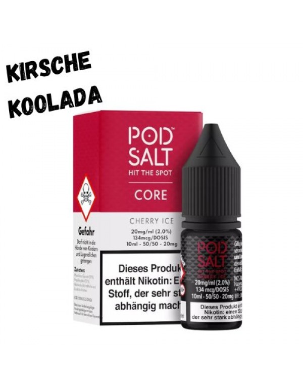 Cherry Ice Nikotinsalz Liquid Pod Salt 10ml