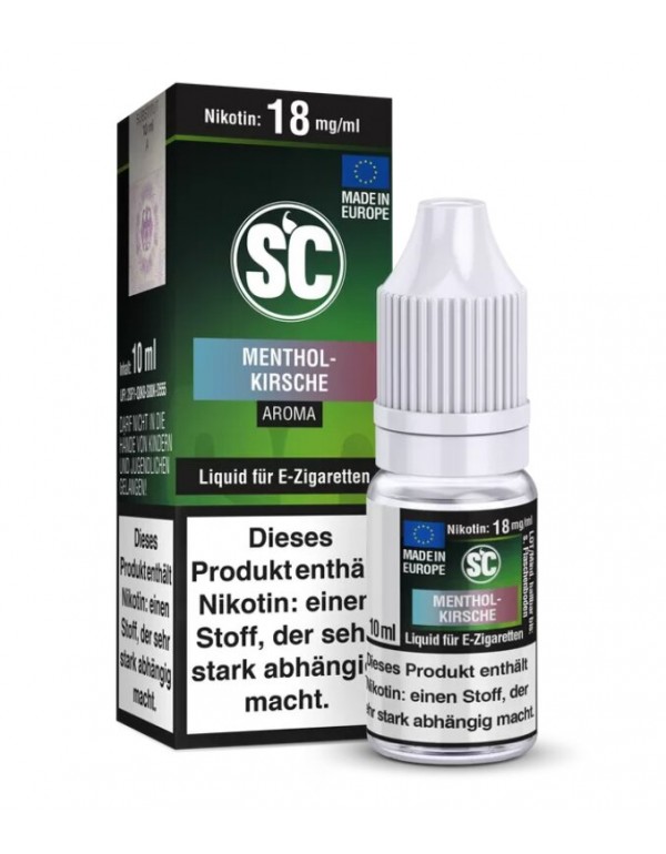 Menthol-Kirsche Liquid 10ml SC