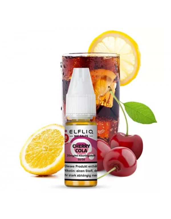 Cherry Cola Nikotinsalz Liquid 10ml Elfliq