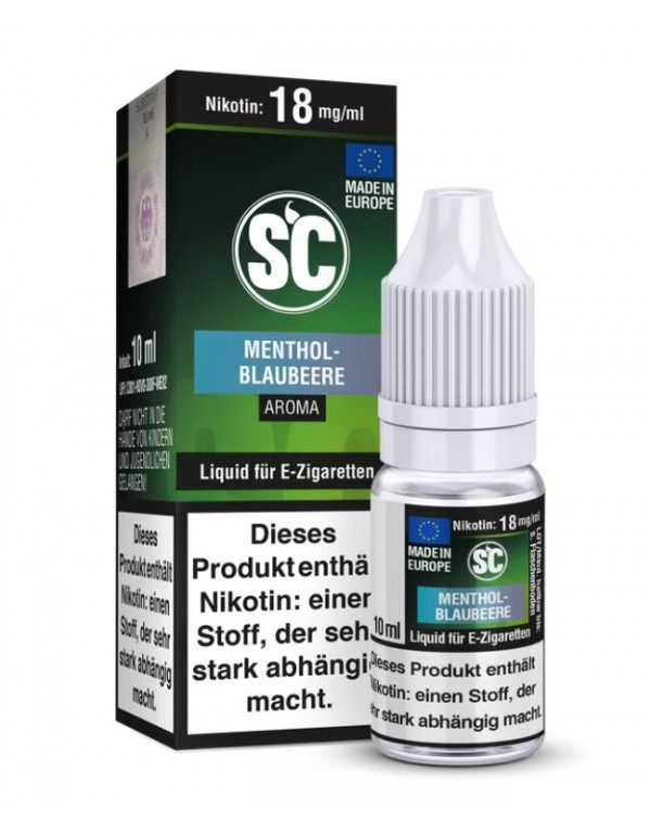 Menthol-Blaubeere Liquid 10ml SC