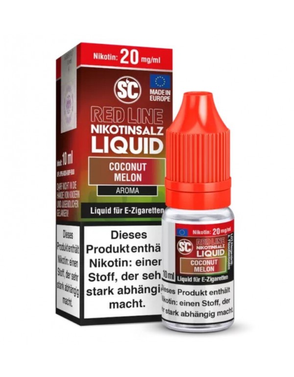 Coconut Melon Nikotinsalz Liquid SC Red Line