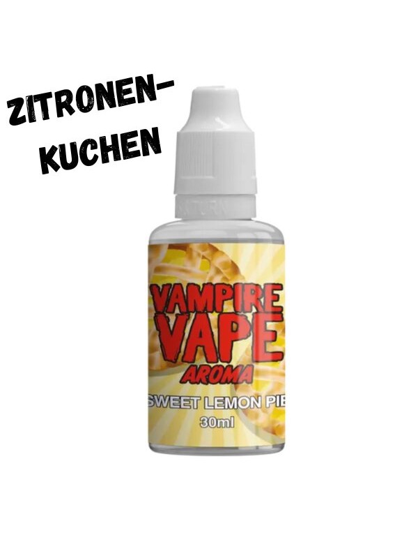 Sweet Lemon Pie Aroma 30ml Vampire Vape