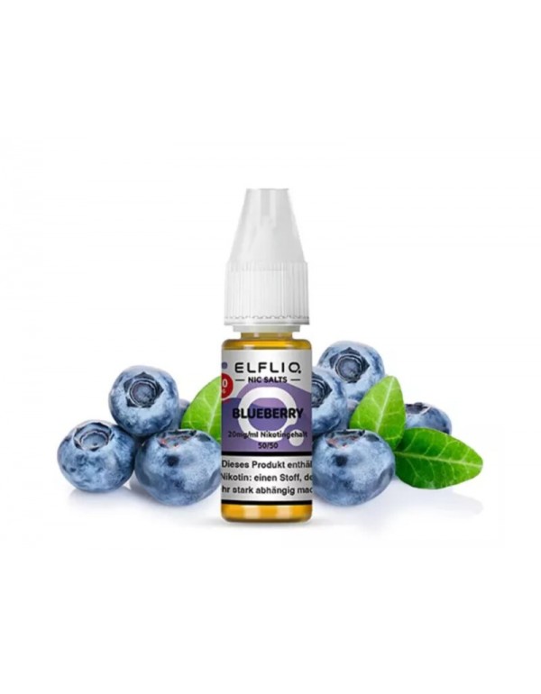 Blueberry Nikotinsalz Liquid 10ml Elfliq