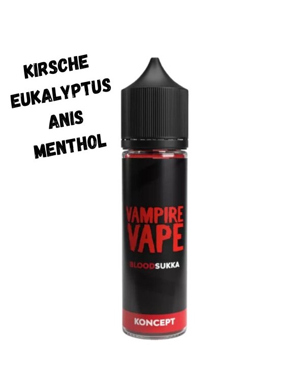 Blood Sukka Liquid 50ml 0mg Vampire Vape Koncept