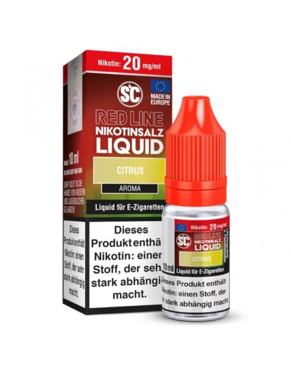 Citrus Nikotinsalz Liquid SC Red Line