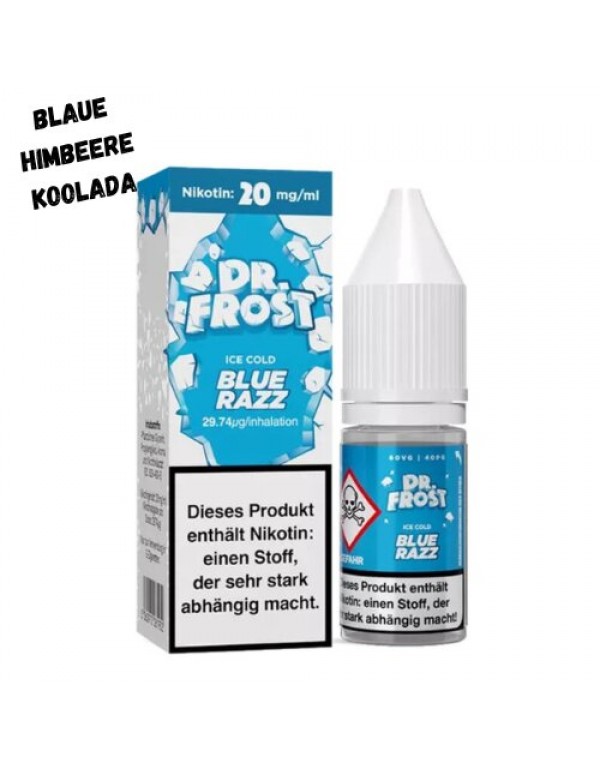 Blue Razz Nikotinsalz Liquid Dr. Frost