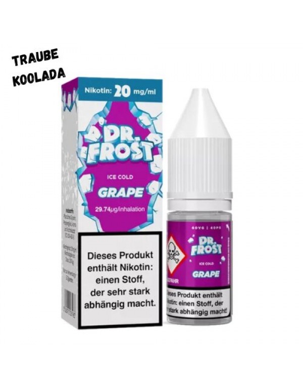 Grape Ice Nikotinsalz Liquid Dr. Frost