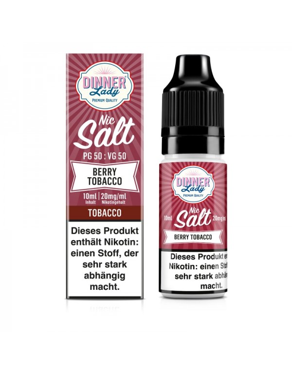 Berry Tobacco Nikotinsalz Liquid 10ml Dinner Lady