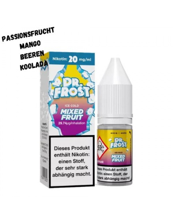 Mixed Fruit Ice Nikotinsalz Liquid Dr. Frost