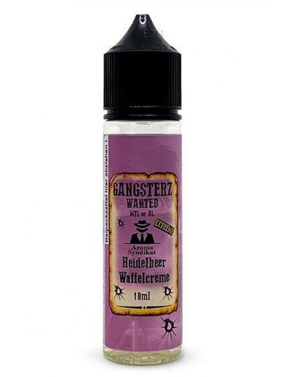 Heidelbeer Waffelcreme Aroma 10ml Gangsterz