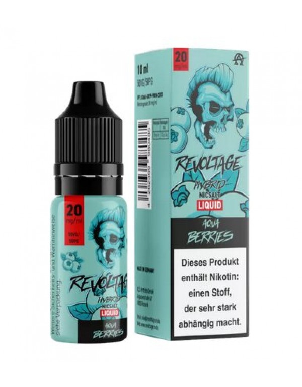 Aqua Berries Hibrid Nikotinsalz Liquid 10ml Revolt...