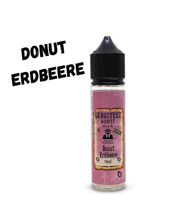 Donut Erdbeere Aroma 10ml Gangsterz