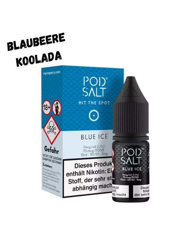 Blue Ice Nikotinsalz Liquid 10ml Pod Salt