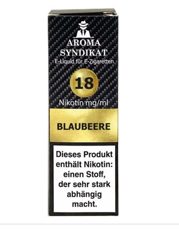 Blaubeere 18mg Nikotin Salz Liquid 10ml Aroma Synd...