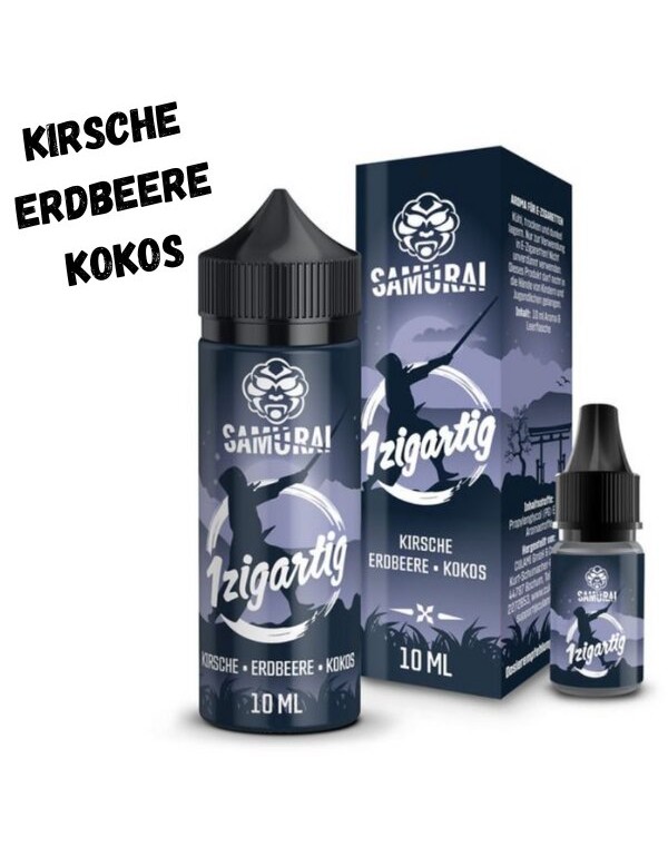 1zigartig Aroma 10ml Samurai Vaping