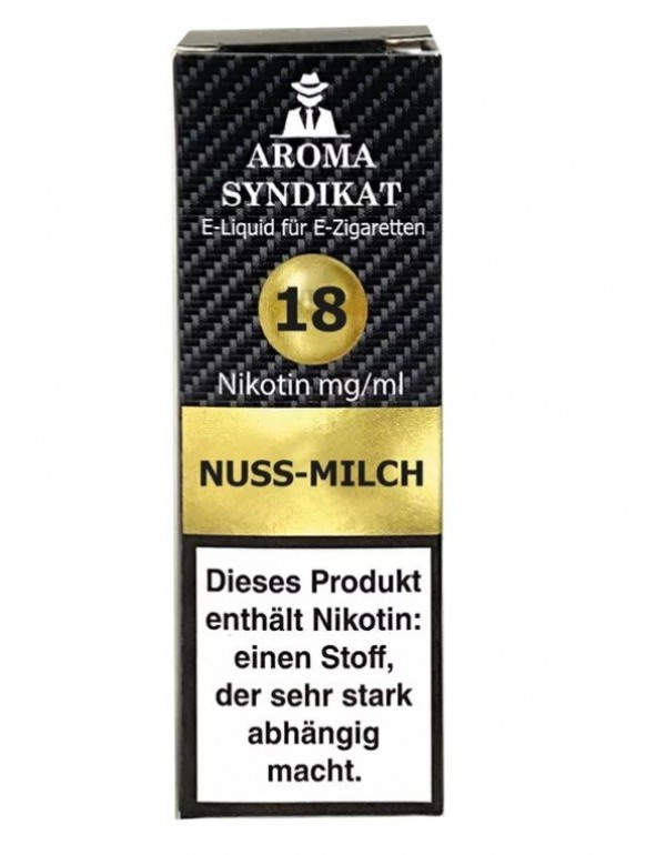 Nuss-Milch 18mg Nikotin Salz Liquid 10ml Aroma Syn...