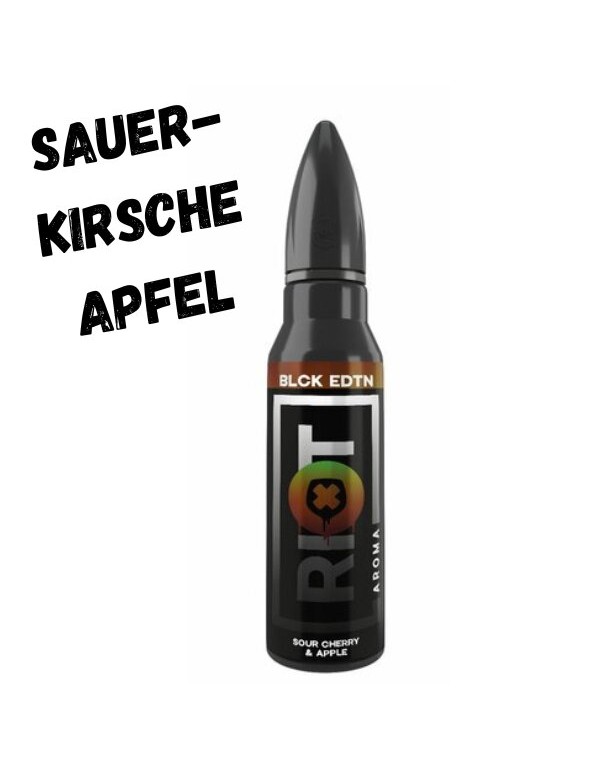 Sour Cherry & Apple Aroma 15ml Riot Squad Blac...