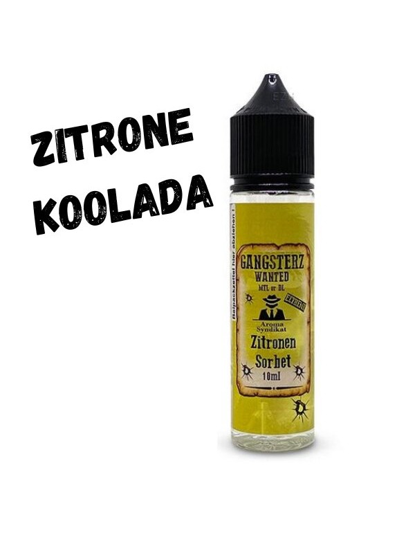 Zitronen Sorbet Aroma 10ml Gangsterz