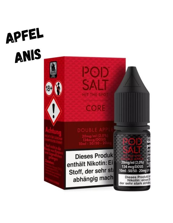 Double Apple Nikotinsalz Liquid 10ml Pod Salt