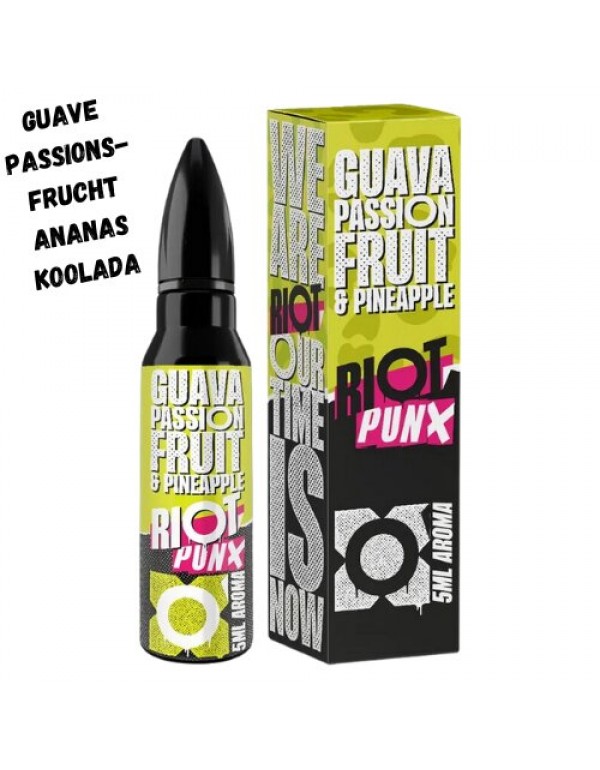 Guave Passionsfrucht & Ananas Aroma 5ml Punx b...