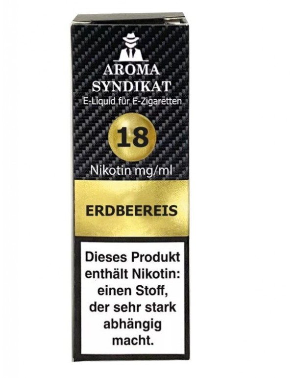 Erdbeereis 18mg Nikotin Salz Liquid 10ml Aroma Syn...