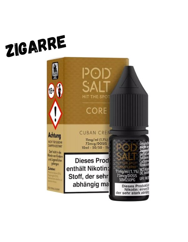 CBN Creme Nikotinsalz Liquid 10ml Pod Salt