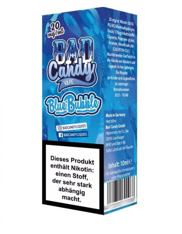 Blue Bubble Nikotinsalz 10ml Bad Candy