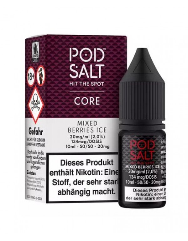 Mixed Berries Ice Nikotinsalz Liquid 10ml Pod Salt