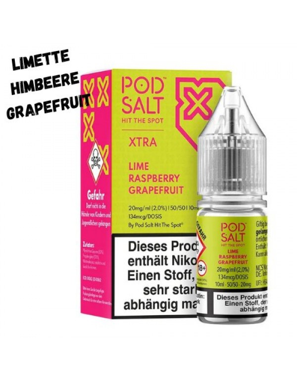 Lime Raspberry Grapefruit Nikotinsalz Liquid 10ml ...