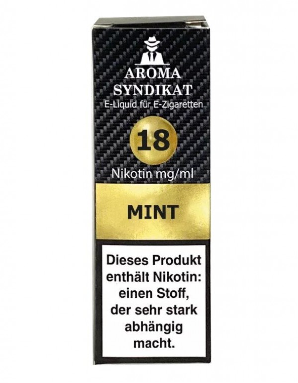 Mint 18mg Nikotin Salz Liquid 10ml Aroma Syndikat