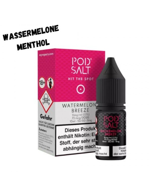 Watermelon Breeze Nikotinsalz Liquid 10ml Pod Salt