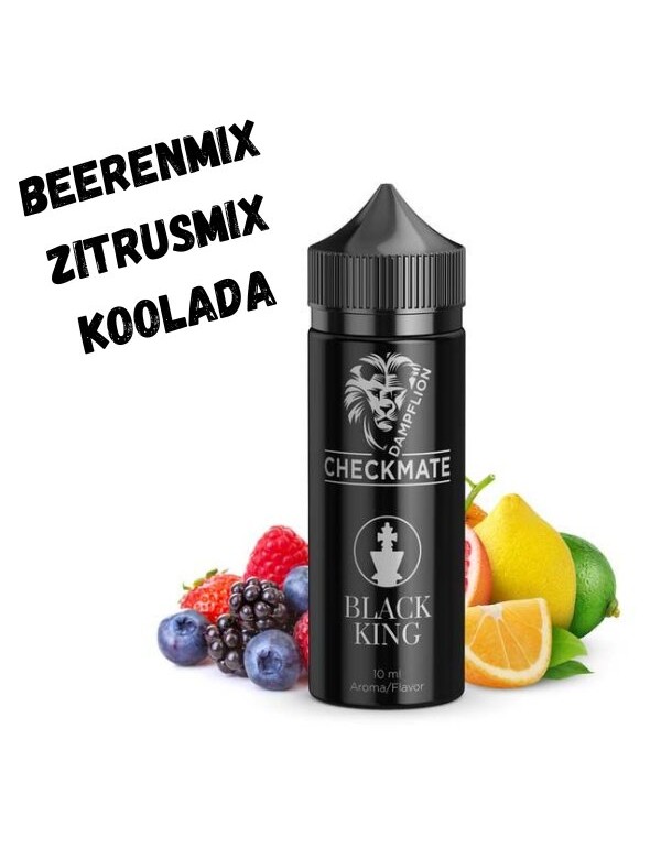 Black King Aroma 10ml Dampflion Checkmate