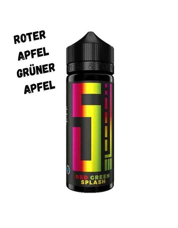 Red Green Splash Aroma 10ml 5 El