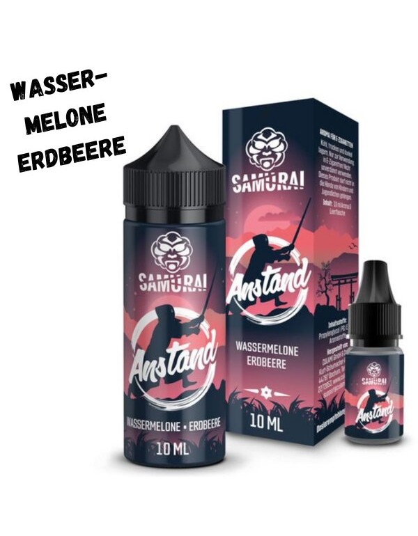 Anstand Aroma 10ml Samurai Vaping