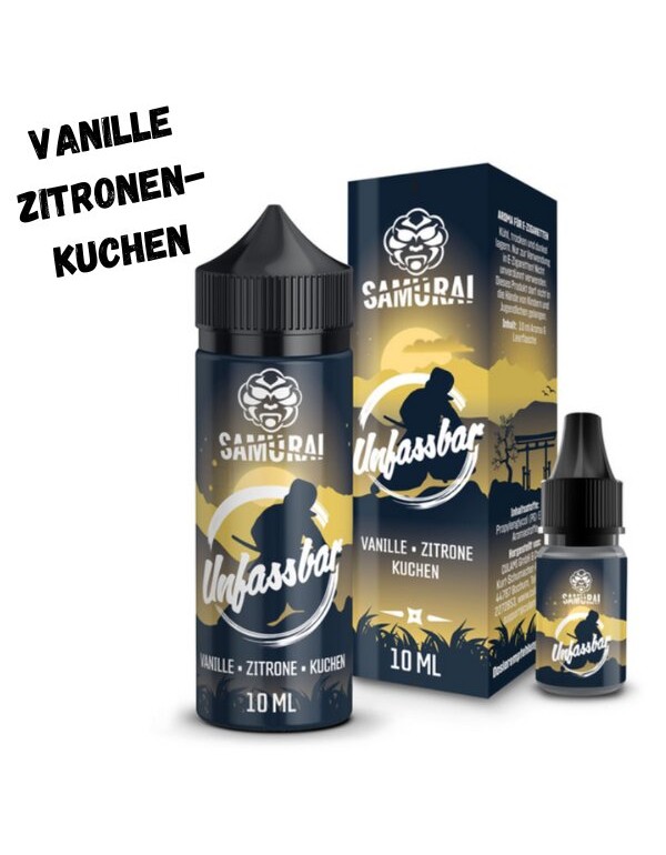 Unfassbar Aroma 10ml Samurai Vaping