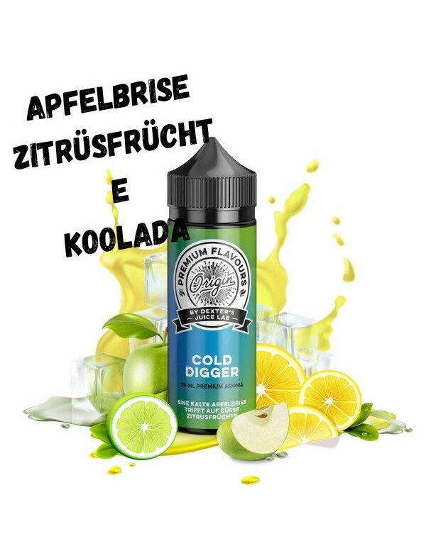 Cold Digger Aroma 10ml Dexter's Juice Lab Origin