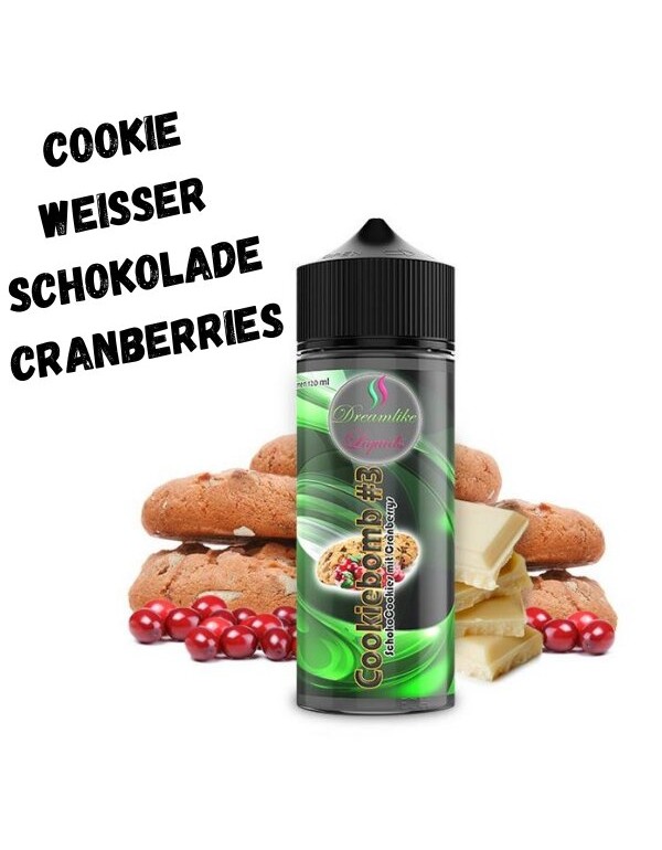 Cookie Bomb Aroma 10ml Dreamlike Liquids